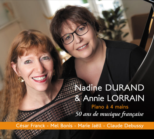 Couverture Album Nadine Durand & Annie Lorrain - 50 ans de musique française Vol.1 - Piano à 4 mains